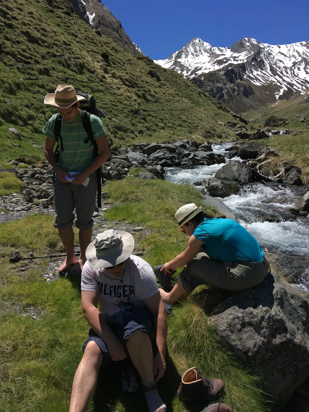 L'eau est frâiche !