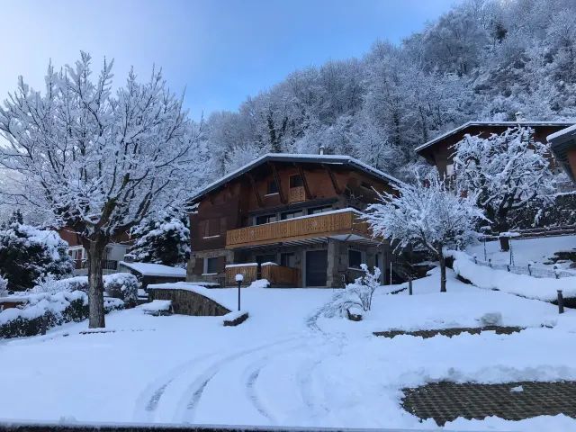Chalet Hygge Saint-Lary-Soulan - Le chalet en hiver